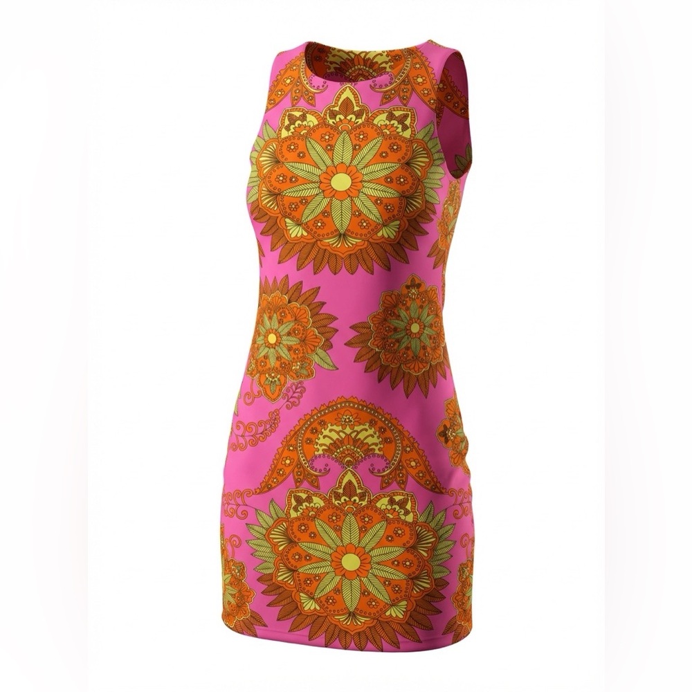 Julie Brown Women's Pink Sleeveless Dress Size XS